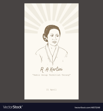 kartini vintage instagram story design concept kartini vintage instagram story design concept