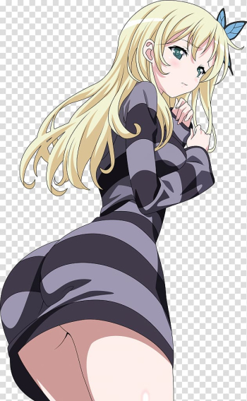 Kashiwazaki Haganai Anime, quiet girl transparent background PNG clipart