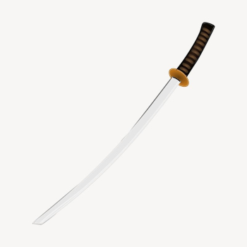 Katana sword clipart, weapon illustration. | Free Photo - rawpixel