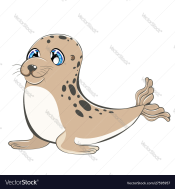 Kawaii baseal vector image Kawaii baseal vector image