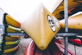 Kayak closeup Kayak closeup