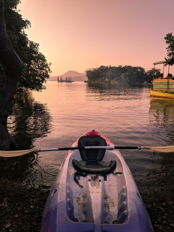 Kayak on Body of Water Kayak on Body of Water