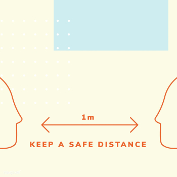 Keep a safe distance to prevent coronavirus social distancing awarenes.. | Free  vector - 2300793