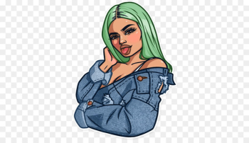 Keeping Up with the Kardashians Kylie Jenner Telegram Sticker Instagram - kylie jenner 