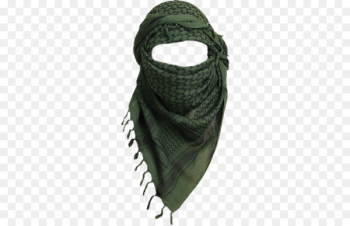 Keffiyeh Scarf - Green turban 