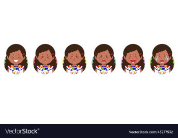 kenya avatar with various expression kenya avatar with various expression