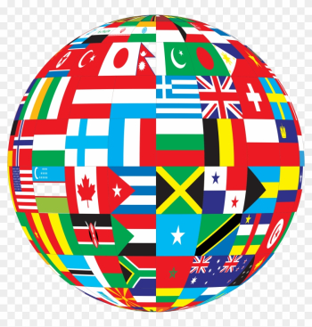 Kenya - Int&#39;l - World Flag Globe Png