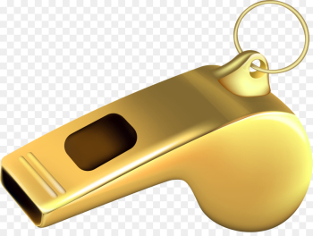 Key Chains, Whistle, Metal, Nose, Yellow PNG Key Chains, Whistle, Metal, Nose, Yellow PNG