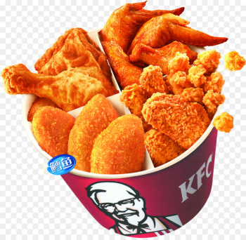 KFC Fast food Hamburger Fried chicken French fries - KFC family bucket 