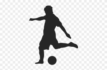 Kicking Soccer Ball Silhouette For Kids - Guy Kicking Soccer Ball Transparent Background Kicking Soccer Ball Silhouette For Kids - Guy Kicking Soccer Ball Transparent Background