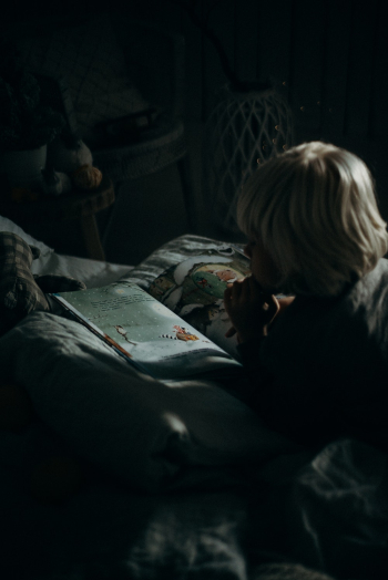 Kid Reading Book Kid Reading Book