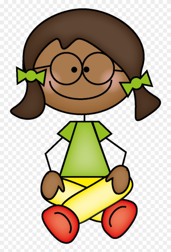 Kid Sitting And Thinking Clipart - Criss Cross Applesauce Hands In Your Lap