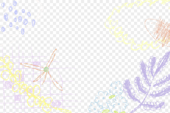 Kids doodle png border, colorful | Free PNG - rawpixel