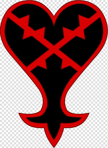 Kingdom Hearts III Universe of Kingdom Hearts The Heartless Symbol, emblem transparent background PNG clipart