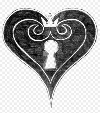 Kingdom Hearts Logo Fondo Negro , Png Download, Transparent Png ...