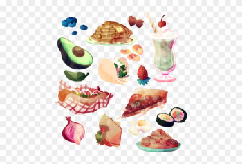 Kinnycups Requests Food Cute Food Illustration Artists - Food Tumblr Png