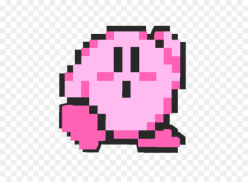 Kirby's Adventure Kirby Star Allies Kirby's Dream Land Video Games Cross-stitch - kirby silhouette 
