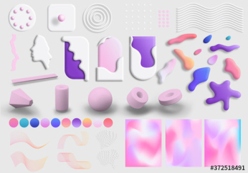 Kit artistique 3D Soft and Surreal Kit artistique 3D Soft and Surreal