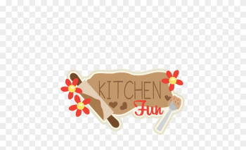 Kitchen Fun Title Svg Scrapbook Cut File Cute Clipart - Cute Kitchen Png