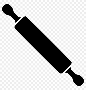 Kitchen Rolling Pin - Black And White Rolling Pin Kitchen Rolling Pin - Black And White Rolling Pin