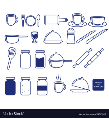 kitchen tools icon set kitchen tools icon set