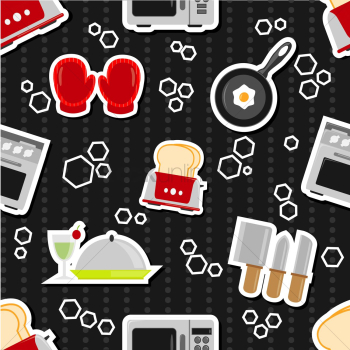 Kitchen utensil background Kitchen utensil background