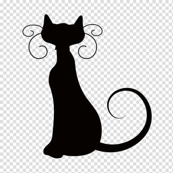 Kitten Ragdoll Birman Black cat Halloween, headless horseman transparent background PNG clipart