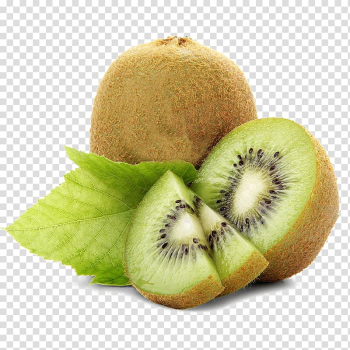 Kiwi lemon fruit art, Milkshake Kiwifruit Actinidia deliciosa, Kiwi slices transparent background PNG clipart