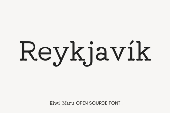 Kiwi Maru open source font | Free Font Add-on - rawpixel Kiwi Maru open source font | Free Font Add-on - rawpixel