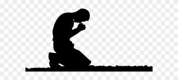 Kneeling Man Prayer Clipart - Man Kneeling In Prayer