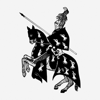 Knight on horseback drawing, medieval | Free Photo - rawpixel Knight on horseback drawing, medieval | Free Photo - rawpixel