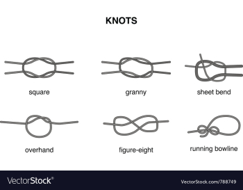 Knots series 1 vector image Knots series 1 vector image