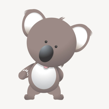 Koala bear sticker, cartoon animal | Free Vector - rawpixel Koala bear sticker, cartoon animal | Free Vector - rawpixel
