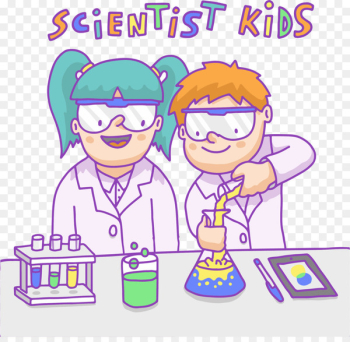 Komxe1rom Scientist Euclidean vector Child - Vector Color Scientist 