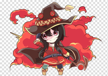 KonoSuba Chibi Anime Desktop , Chibi transparent background PNG clipart