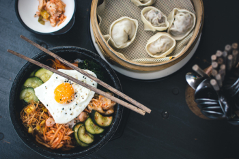 Korean Bibimbap in YamYam Berlin Korean Bibimbap in YamYam Berlin