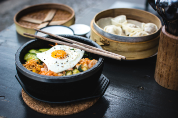 Korean Bibimbap in YamYam Berlin Korean Bibimbap in YamYam Berlin