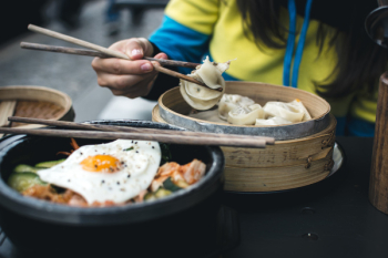 Korean Bibimbap in YamYam Berlin Korean Bibimbap in YamYam Berlin