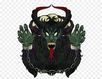 Krampus Sticker Demon Drawing Christmas Day - demon Krampus Sticker Demon Drawing Christmas Day - demon