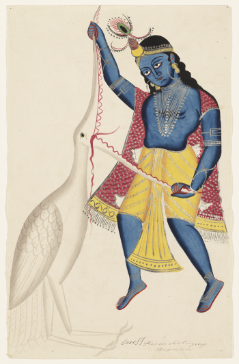 Krishna Killing Bakasura during 19th | Free Photo - rawpixel Krishna Killing Bakasura during 19th | Free Photo - rawpixel