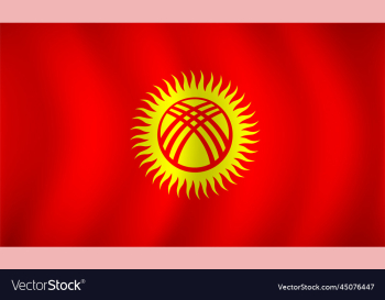 kyrgyzstan flag background