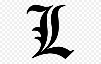 L Death Note Letra - Death Note L Logo Png L Death Note Letra - Death Note L Logo Png