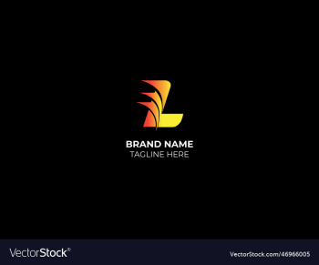 l modern letter logo l modern letter logo
