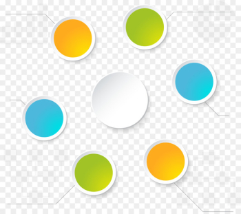 Label - Colorful circle label Label - Colorful circle label