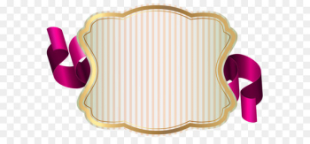 Label With Ribbon Clip art - Label with Ribbon PNG Clip Art Image 