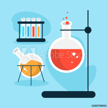 Laboratory equipment made of glass Laboratory equipment made of glass