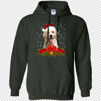 Labrador In Christmas Hat Funny Xmas Hoodie Labrador In Christmas Hat Funny Xmas Hoodie