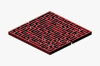 Labyrinth game clipart, collage element | Free PSD - rawpixel Labyrinth game clipart, collage element | Free PSD - rawpixel