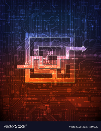Labyrinth vector image Labyrinth vector image