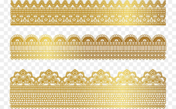 Lace Gold Textile Ribbon - Gold lace border Lace Gold Textile Ribbon - Gold lace border